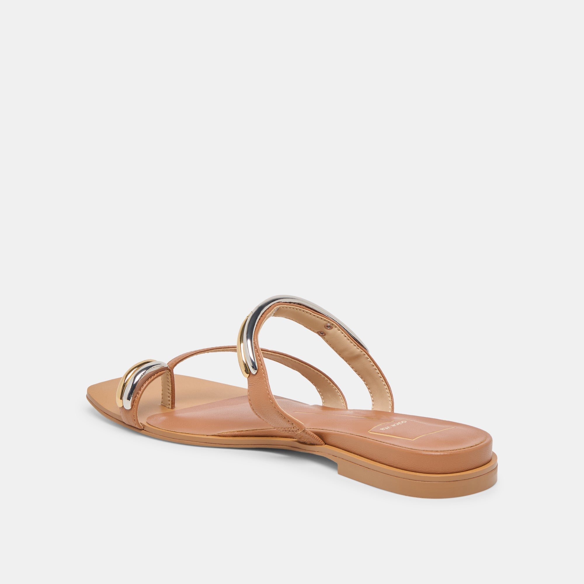 Tarina Caramel Leather Sandals / Dolce Vita