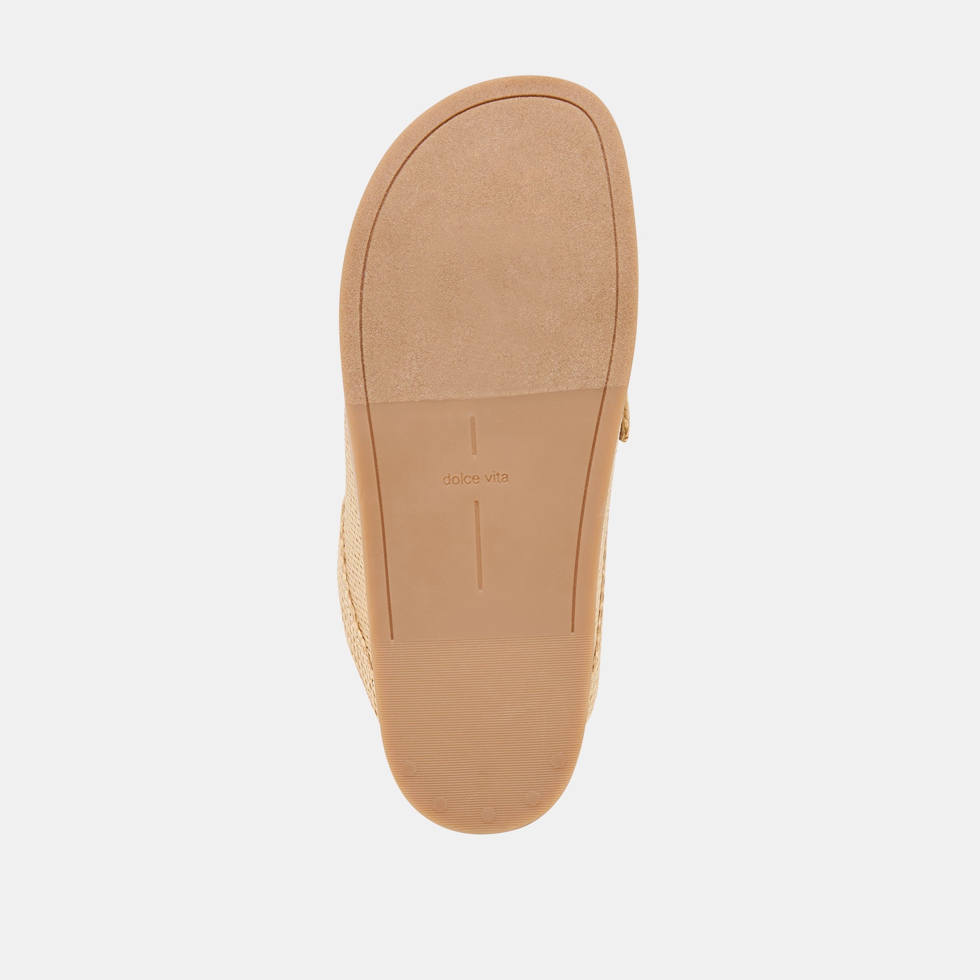 Jodero Lt Natural Raffia Flats / Dolce Vita