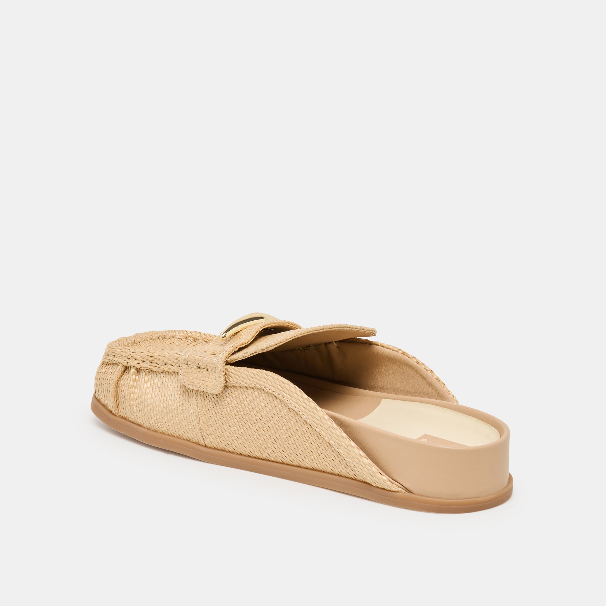 Jodero Lt Natural Raffia Flats / Dolce Vita