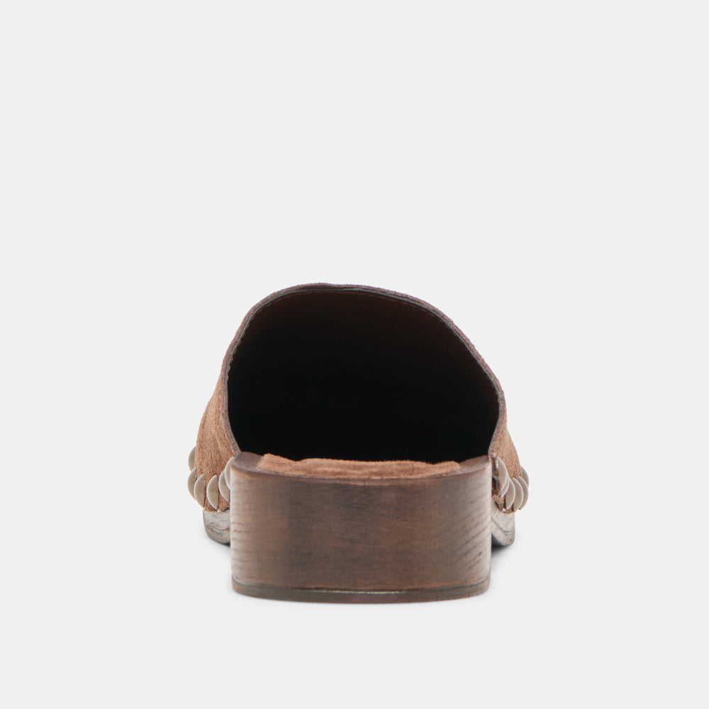 Alanis Brown Suede Flats / Dolce Vita