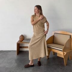 Alanis Brown Suede Flats / Dolce Vita