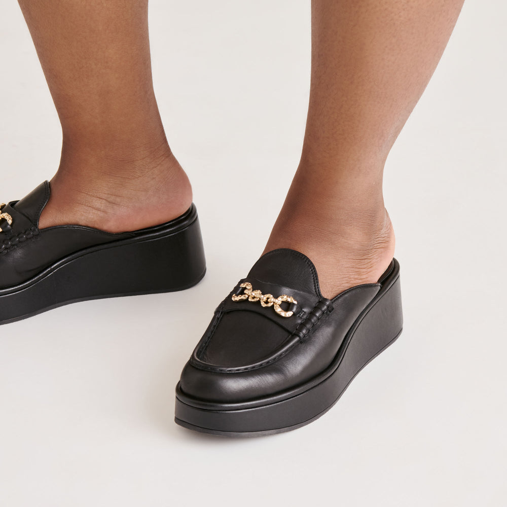 Dorrel Maroon Leather Loafers / Dolce Vita