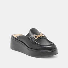 Dorrel Maroon Leather Loafers / Dolce Vita
