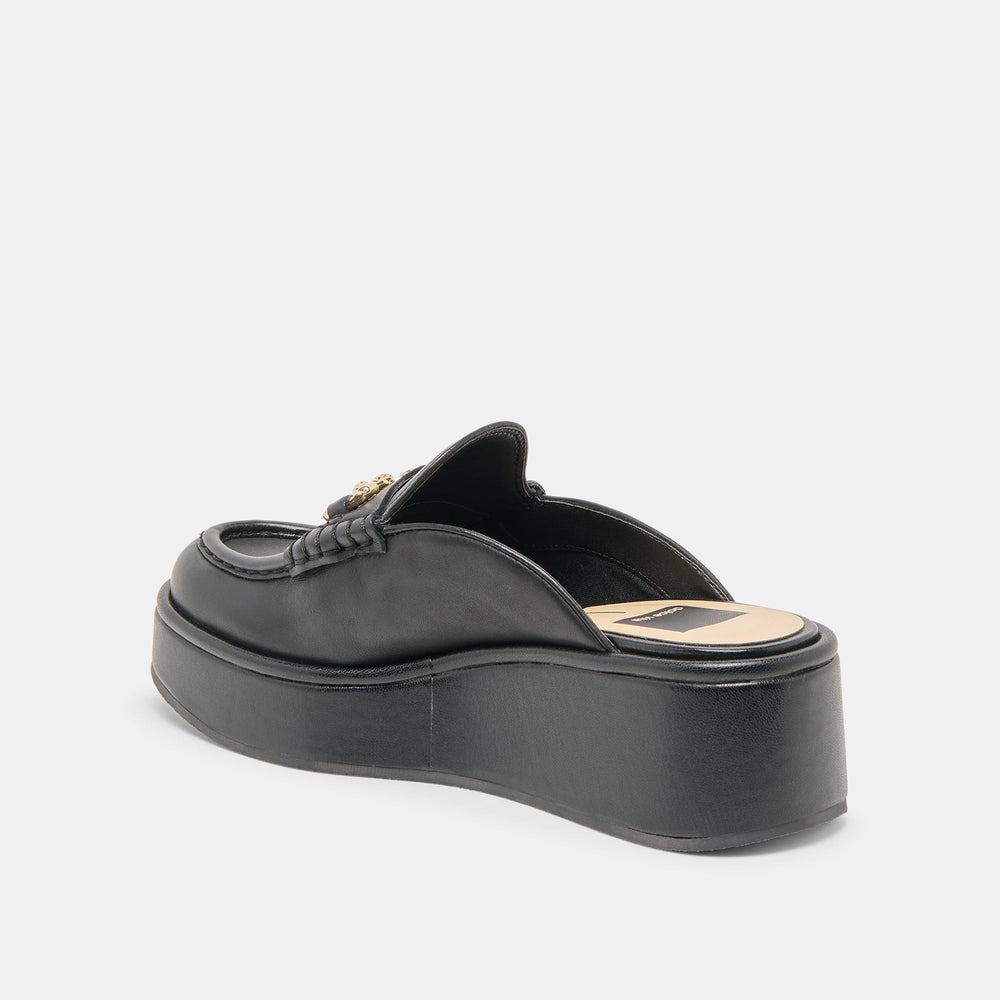 Dorrel Maroon Leather Loafers / Dolce Vita