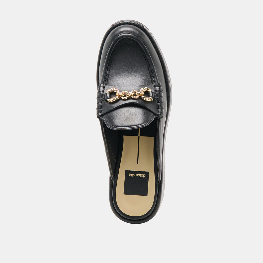 Dorrel Maroon Leather Loafers / Dolce Vita