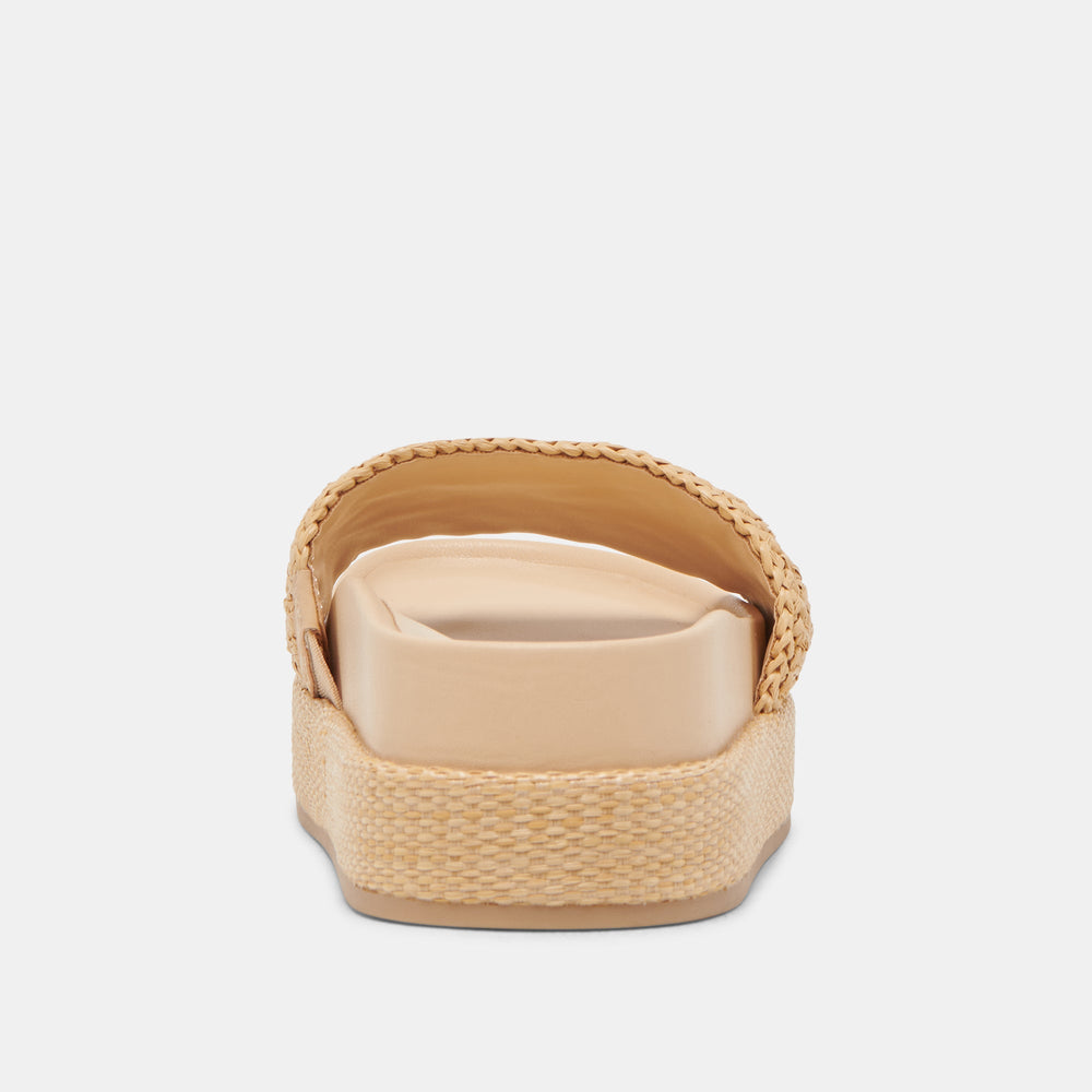 SIDONA SANDALS LT NATURAL RAFFIA
 – Dolce Vita / Dolce Vita