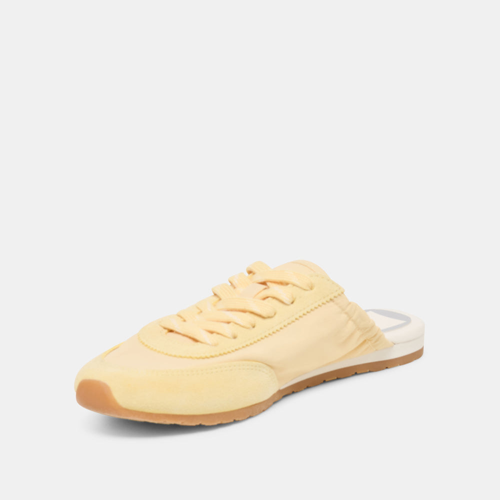 Daris Lt Yellow Nylon Sneakers / Dolce Vita