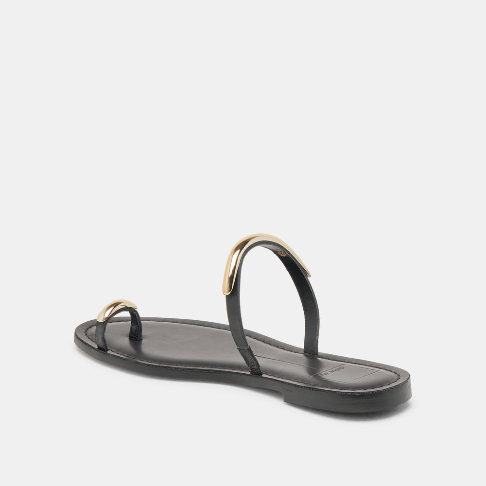 WINK SANDALS BLACK LEATHER
 – Dolce Vita / Dolce Vita