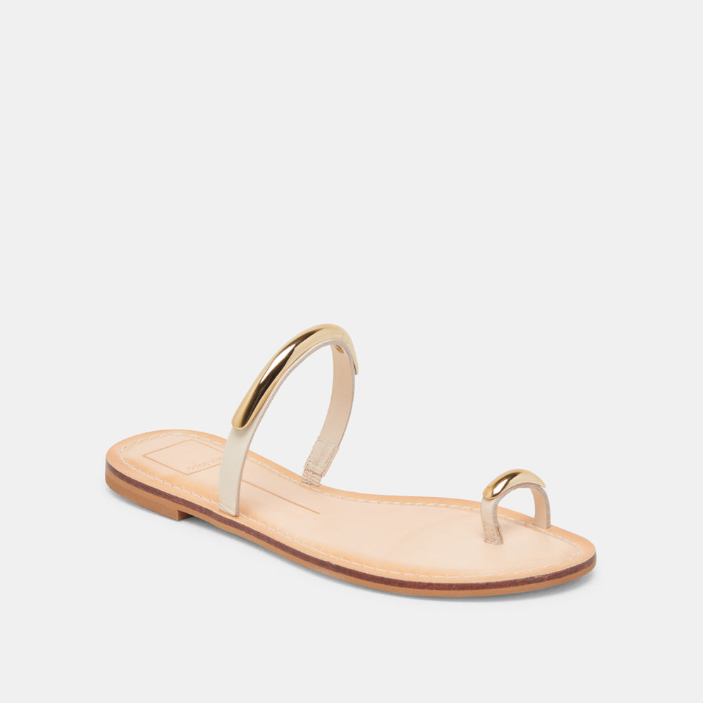 WINK SANDALS BONE LEATHER
 – Dolce Vita / Dolce Vita