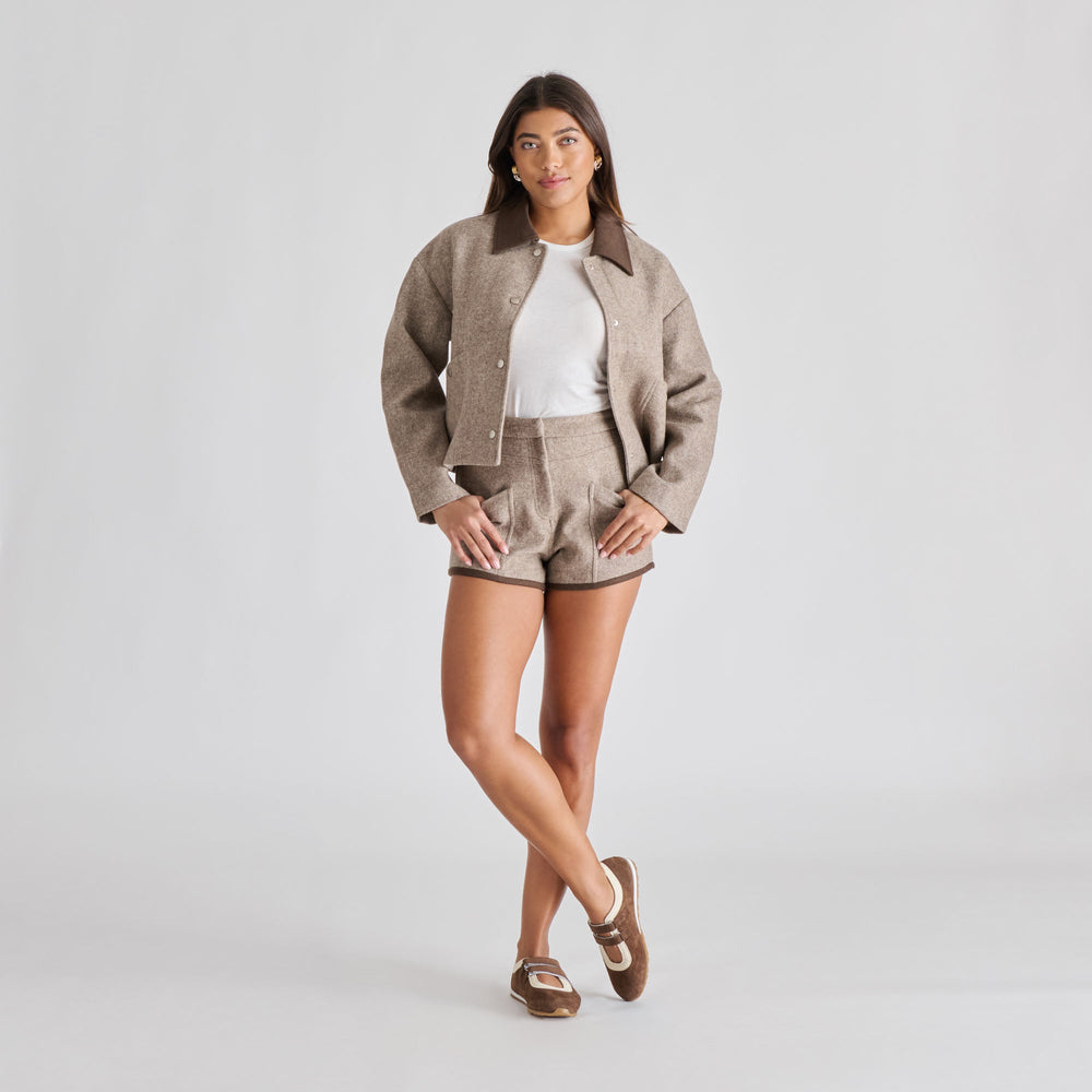 Swan Dk Brown Suede Sneakers / Dolce Vita