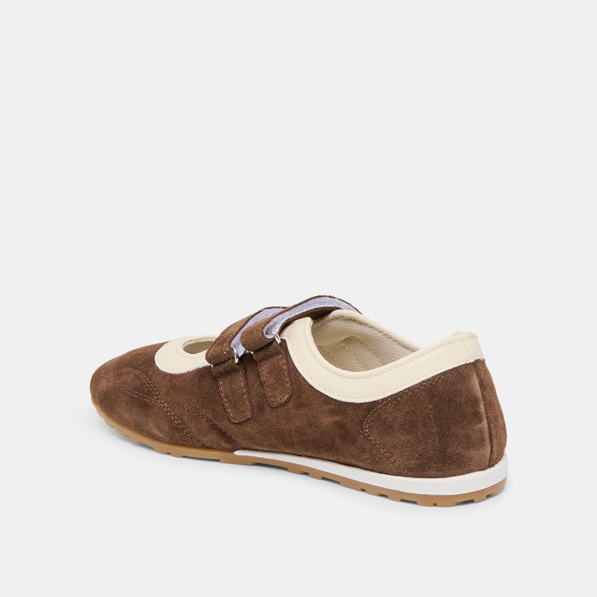 Swan Dk Brown Suede Sneakers / Dolce Vita
