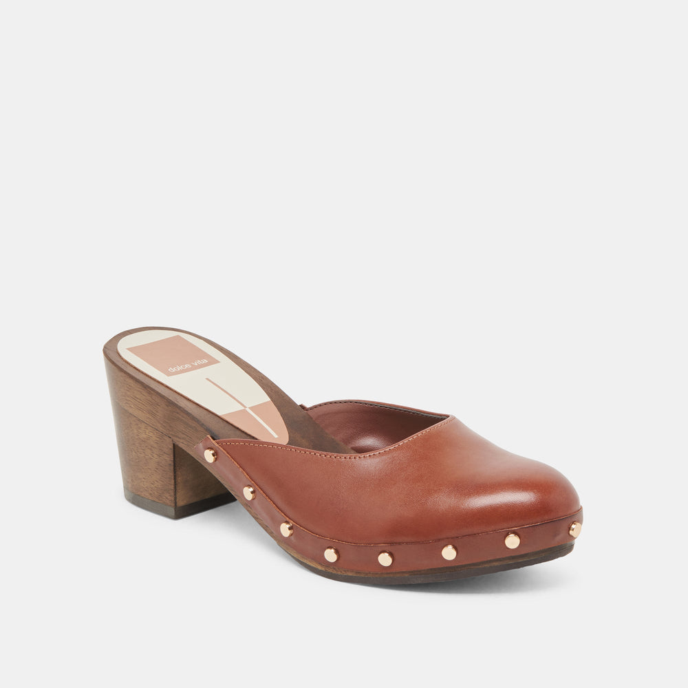 CAMYN HEELS BROWN LEATHER
 – Dolce Vita / Dolce Vita