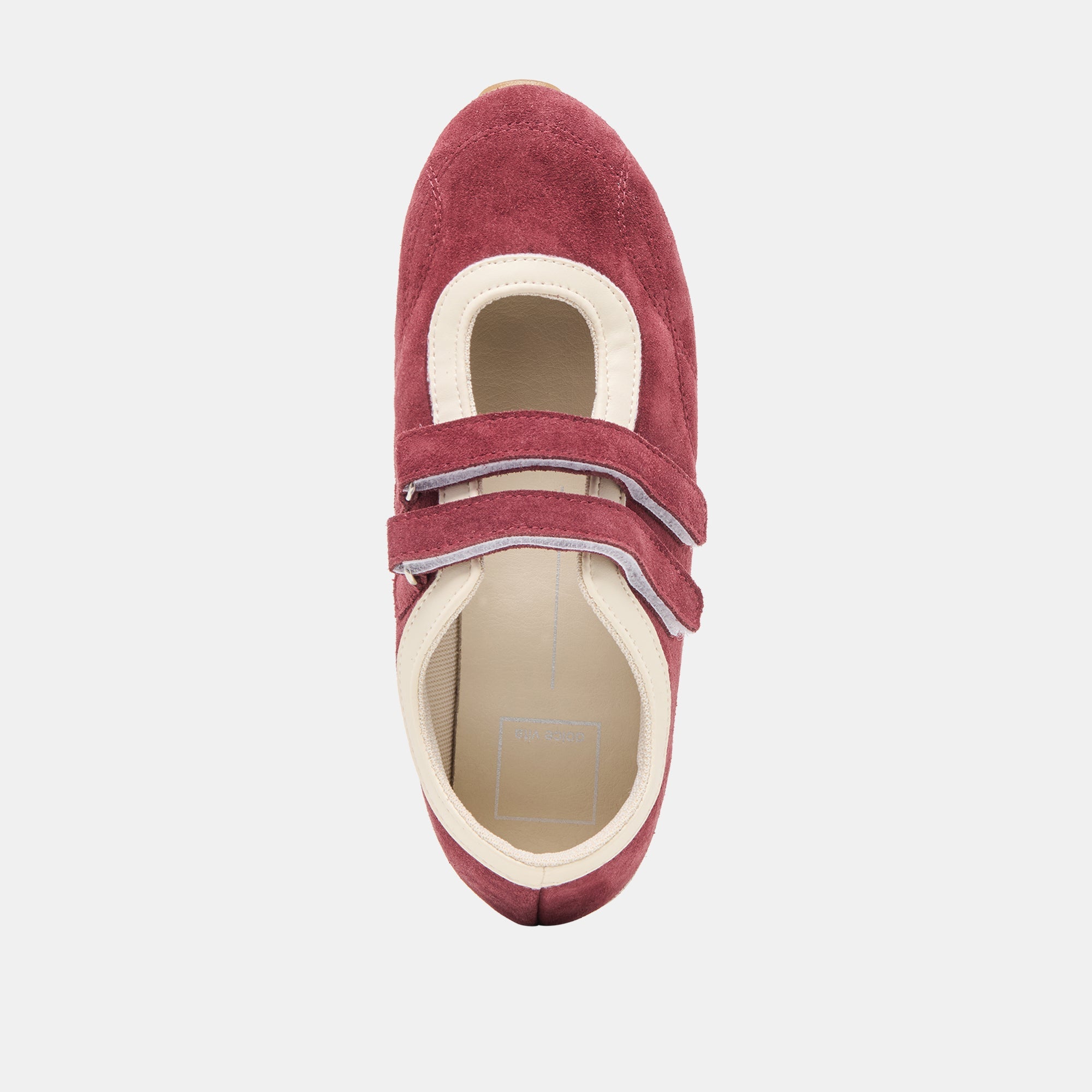 Swan Burgundy Suede Sneakers / Dolce Vita