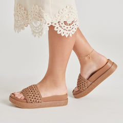 SIDONA SANDALS BROWN RAFFIA
 – Dolce Vita / Dolce Vita