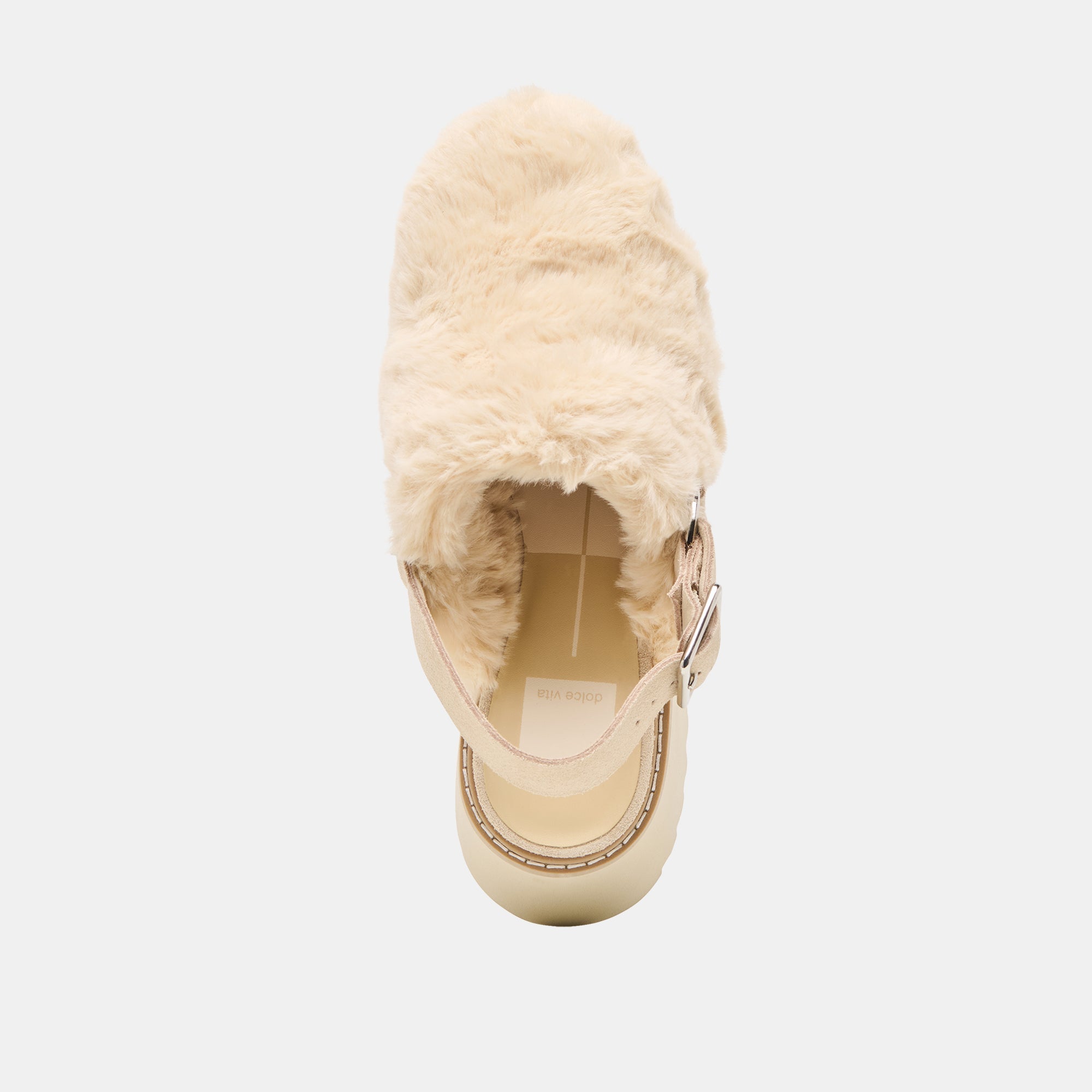 Lansy Natural Plush Flats / Dolce Vita