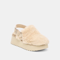 Lansy Natural Plush Flats / Dolce Vita