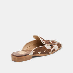 Bradly Cocoa Taurus Calf Hair Flats / Dolce Vita