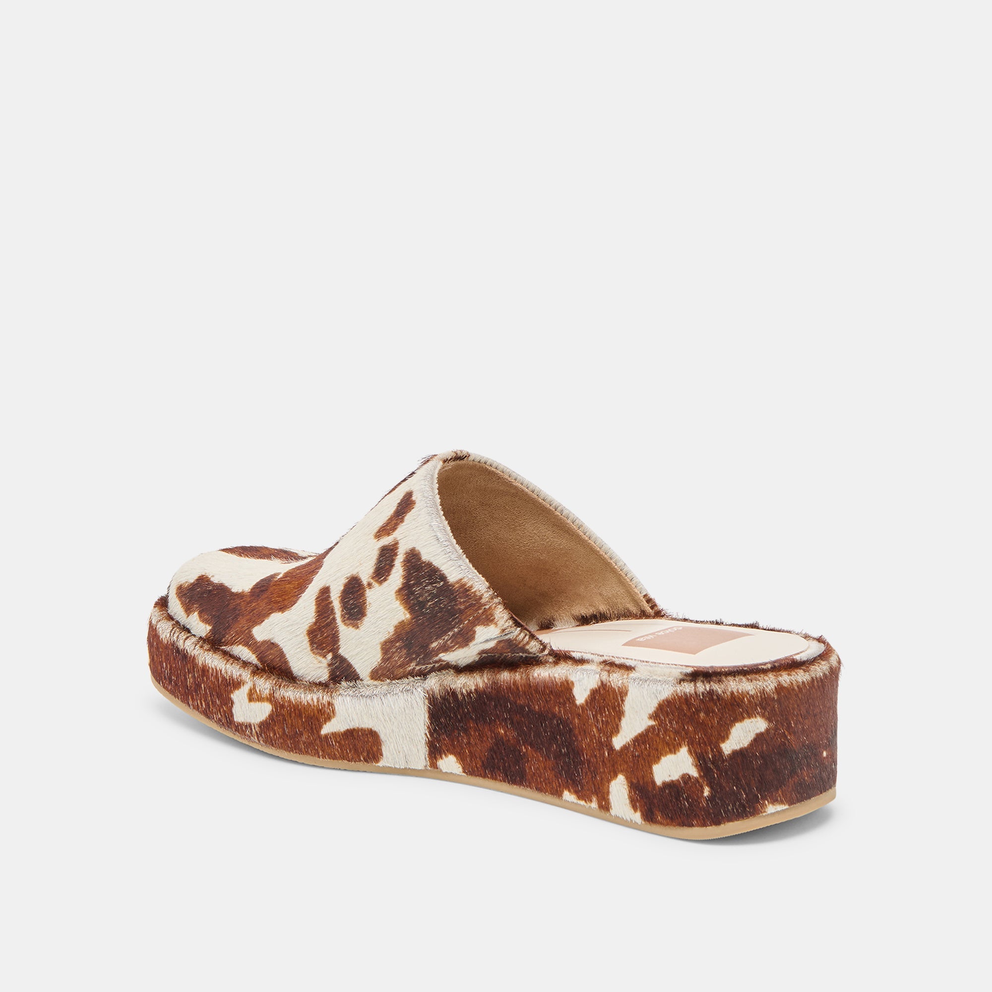 Rosita Cocoa Taurus Calf Hair Flats / Dolce Vita