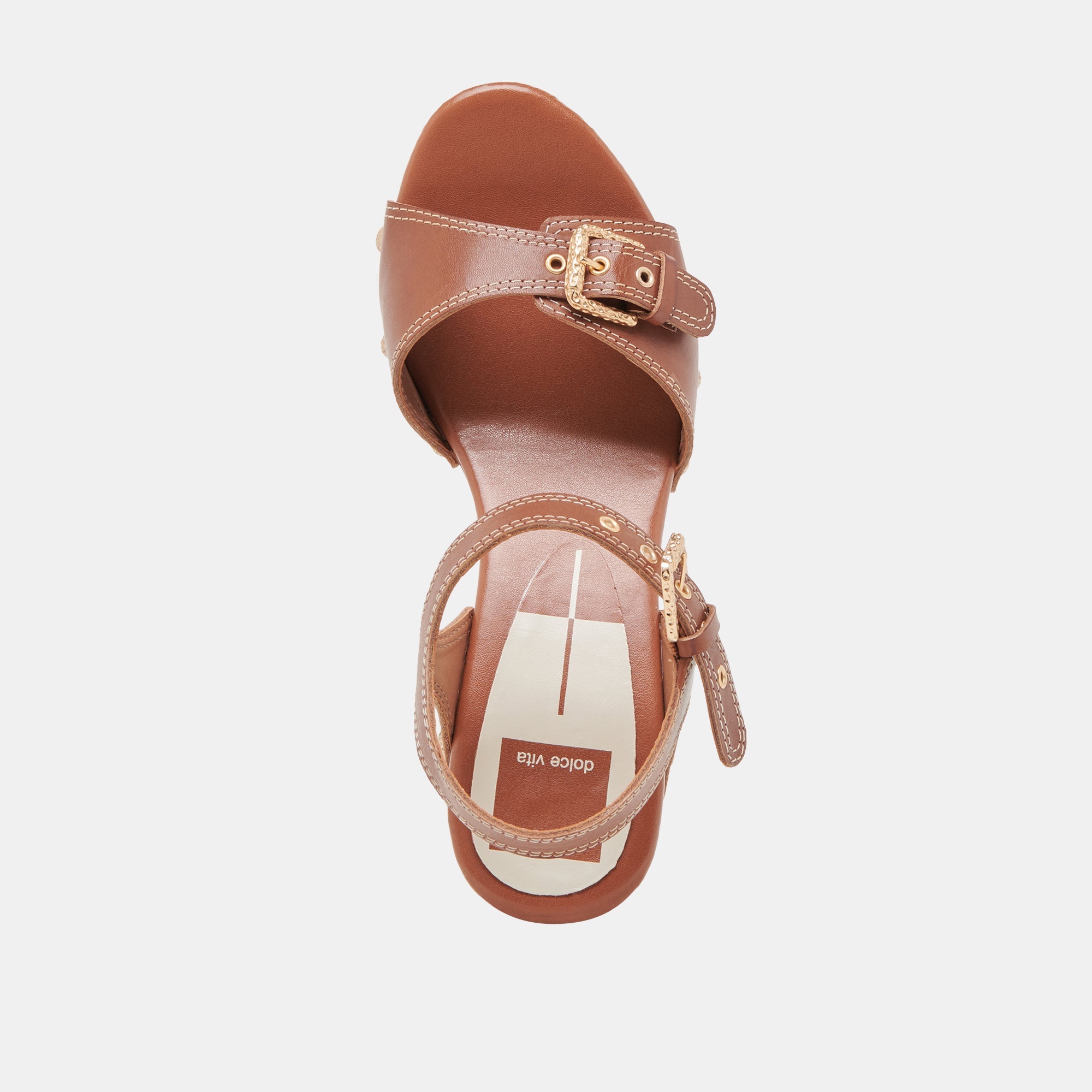 YANDY HEELS COGNAC LEATHER
 – Dolce Vita / Dolce Vita