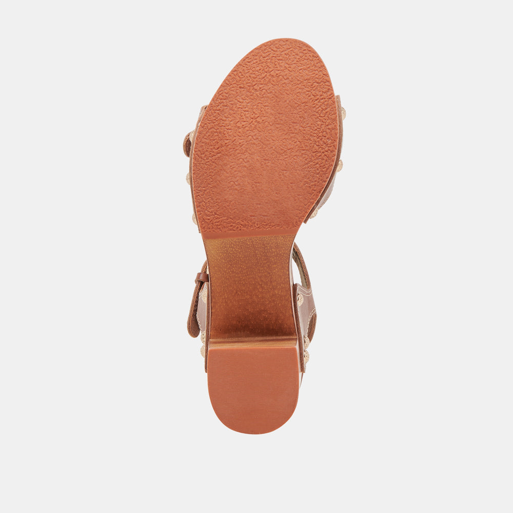 YANDY HEELS COGNAC LEATHER
 – Dolce Vita / Dolce Vita