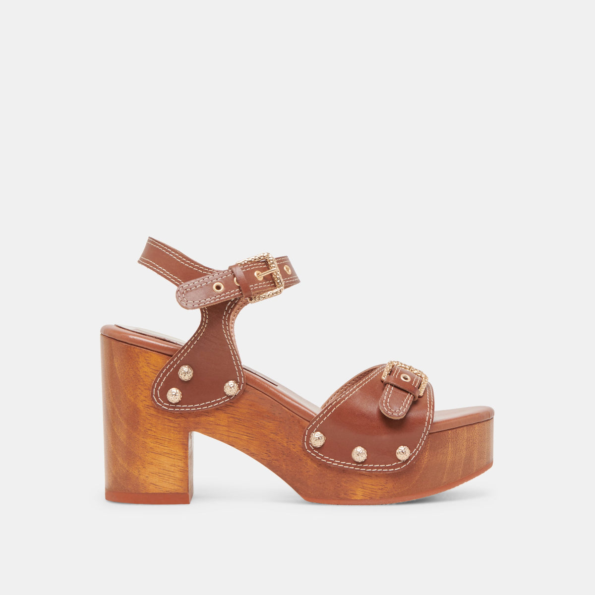 YANDY HEELS COGNAC LEATHER
 – Dolce Vita / Dolce Vita