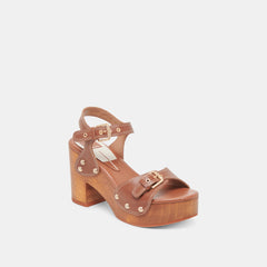 YANDY HEELS COGNAC LEATHER
 – Dolce Vita / Dolce Vita