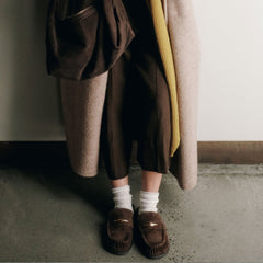 Jodero Dk Brown Suede Flats / Dolce Vita