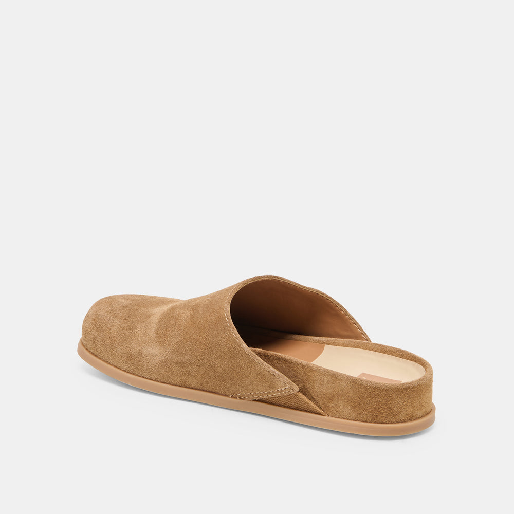 Joney Lt Brown Suede Flats / Dolce Vita