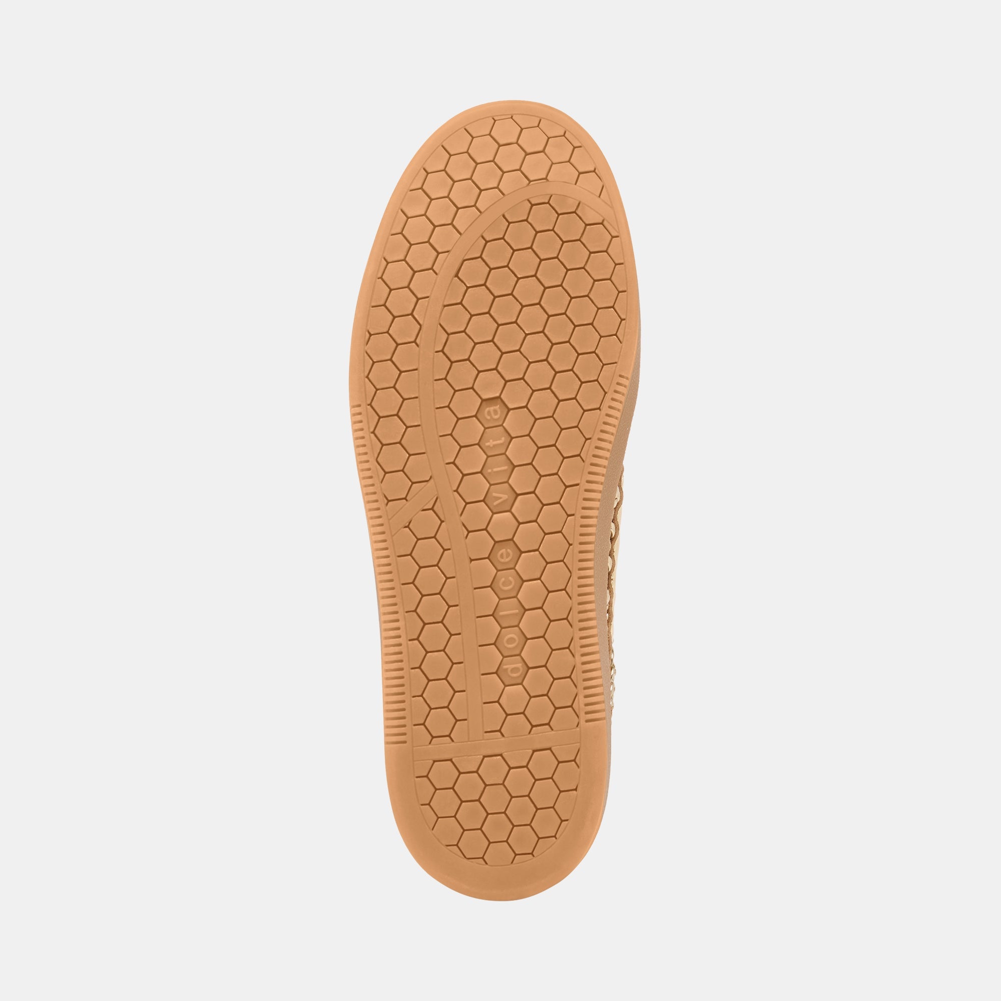 Notice Slide Gold Woven Stella Sneakers / Dolce Vita