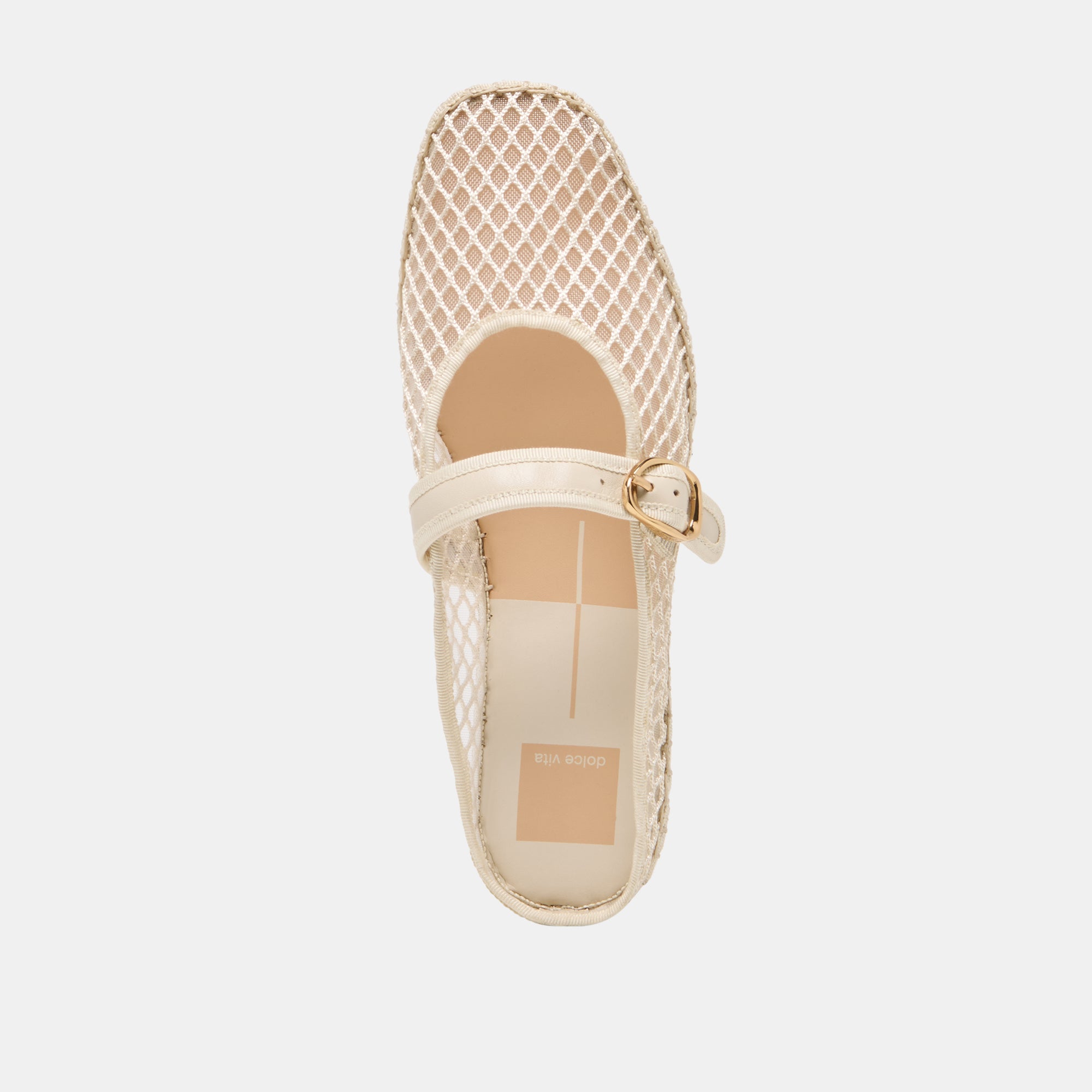 Milie Ecru Woven Mesh Flats / Dolce Vita