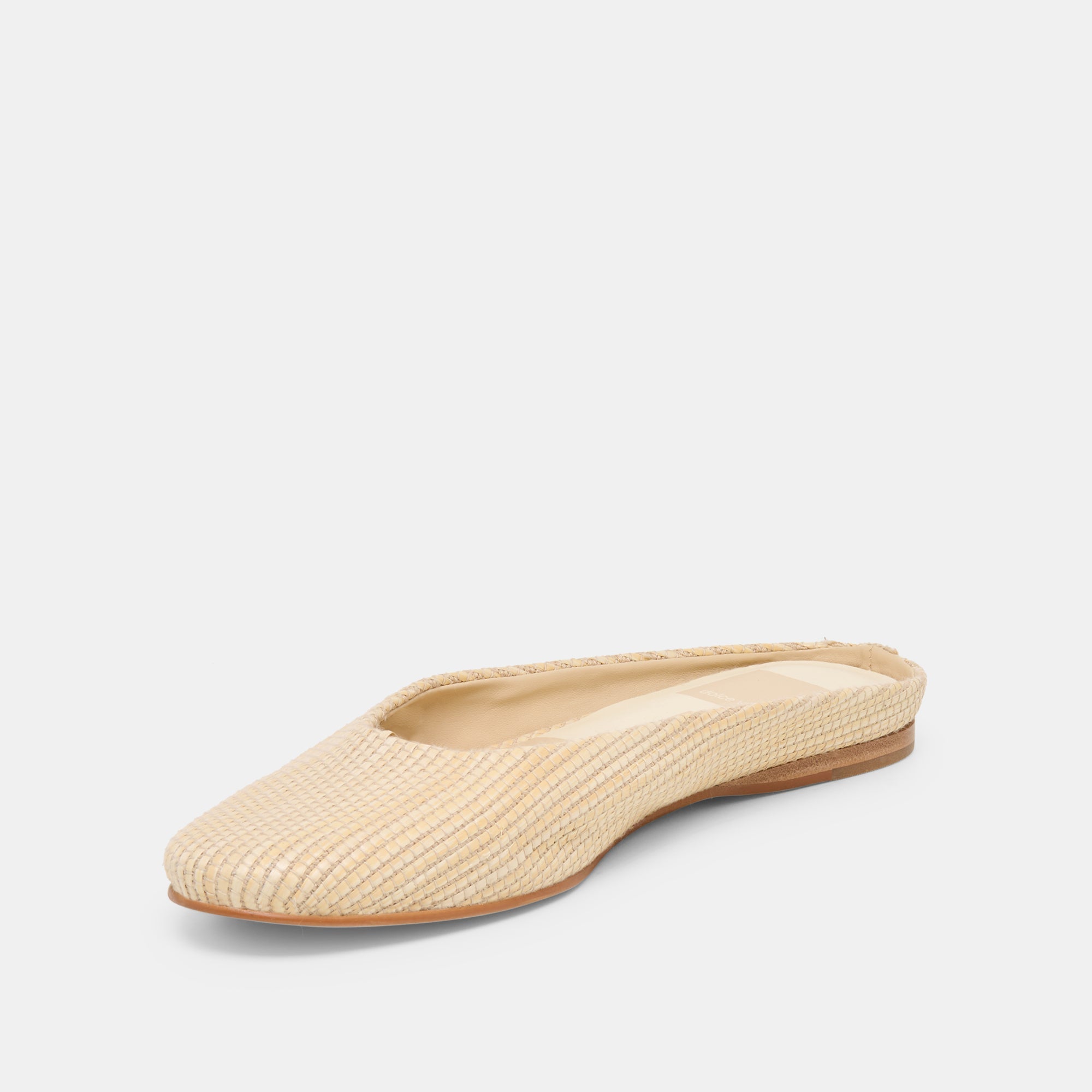 Eila Lt Natural Raffia Flats / Dolce Vita