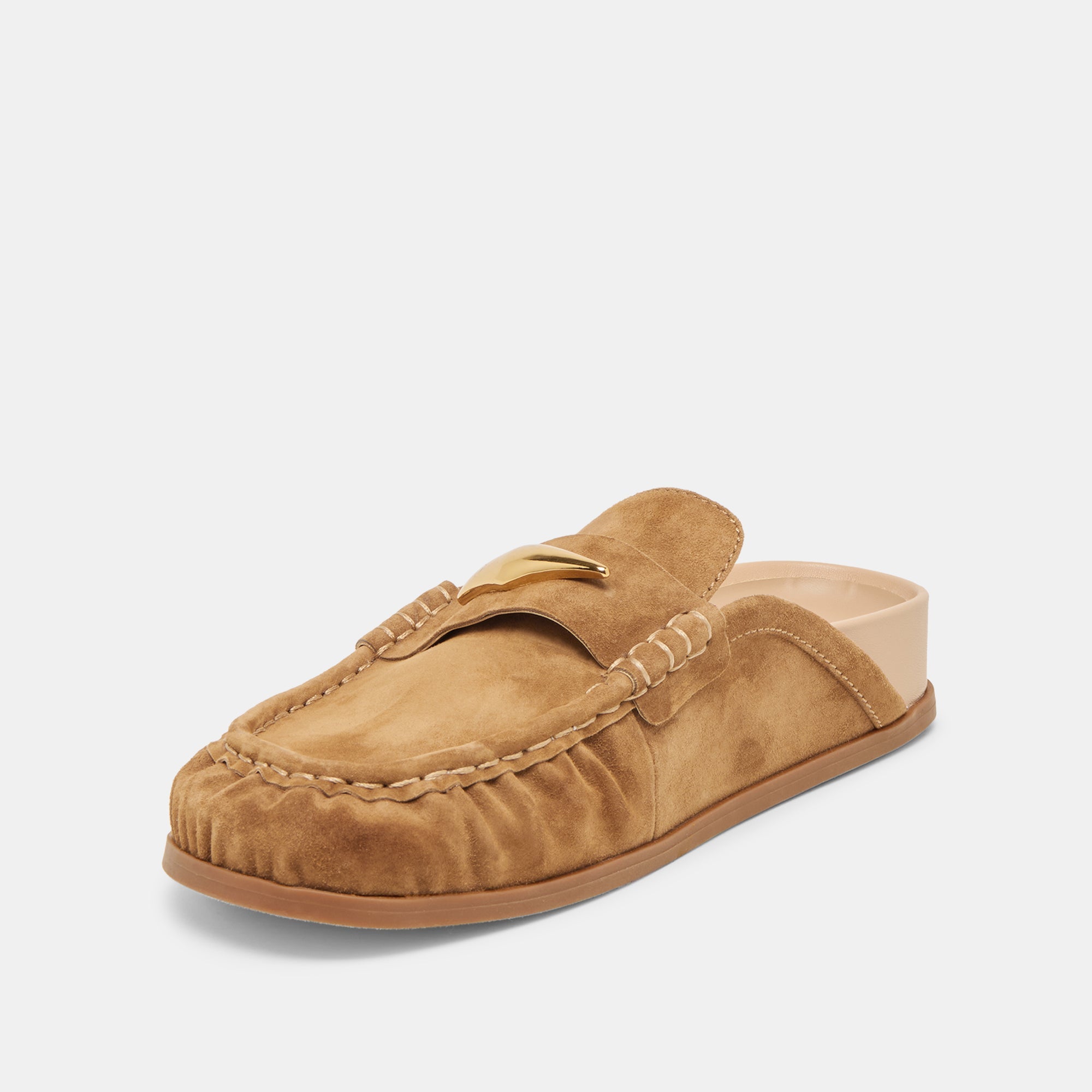 Jodero Lt Brown Suede Flats / Dolce Vita