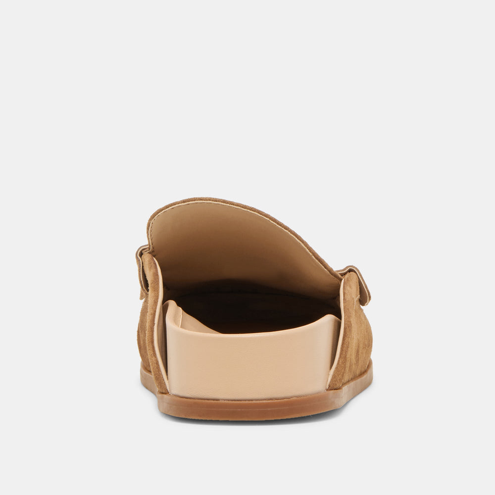 Jodero Lt Brown Suede Flats / Dolce Vita
