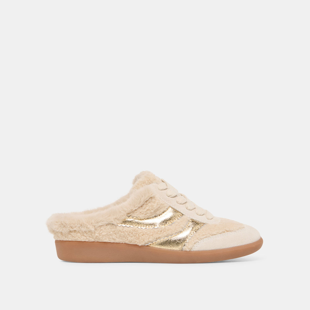 Merit Slide Plush Natural Multi Plush Sneakers / Dolce Vita