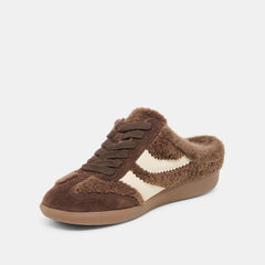 Merit Slide Plush Dk Brown Plush Sneakers / Dolce Vita