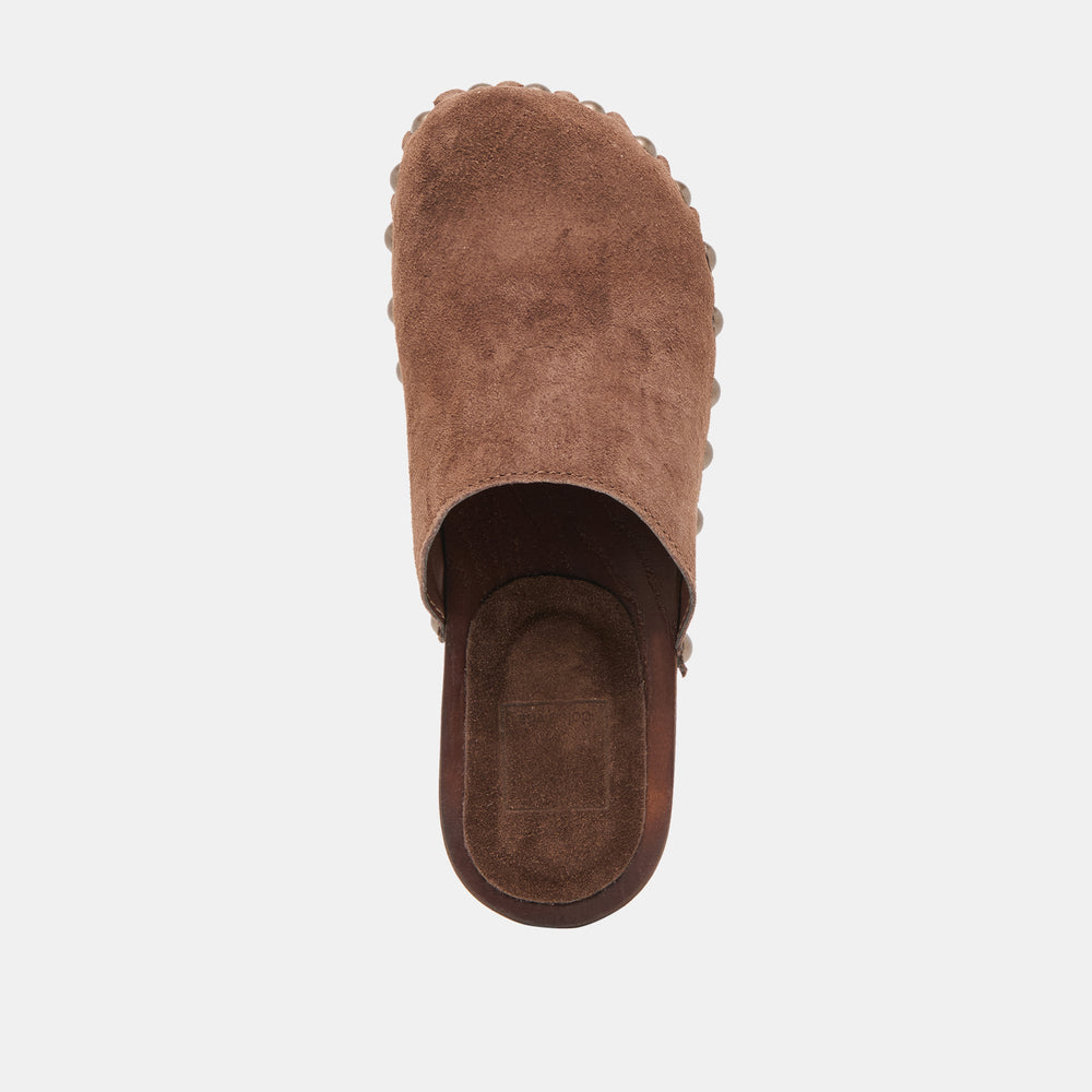 Alanis Brown Suede Flats / Dolce Vita