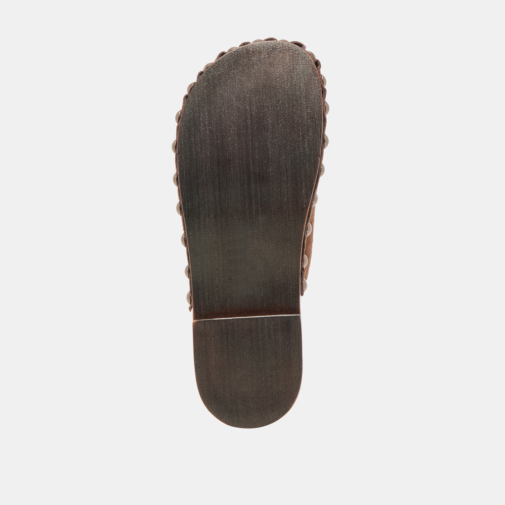 Alanis Brown Suede Flats / Dolce Vita