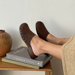 Alanis Brown Suede Flats / Dolce Vita