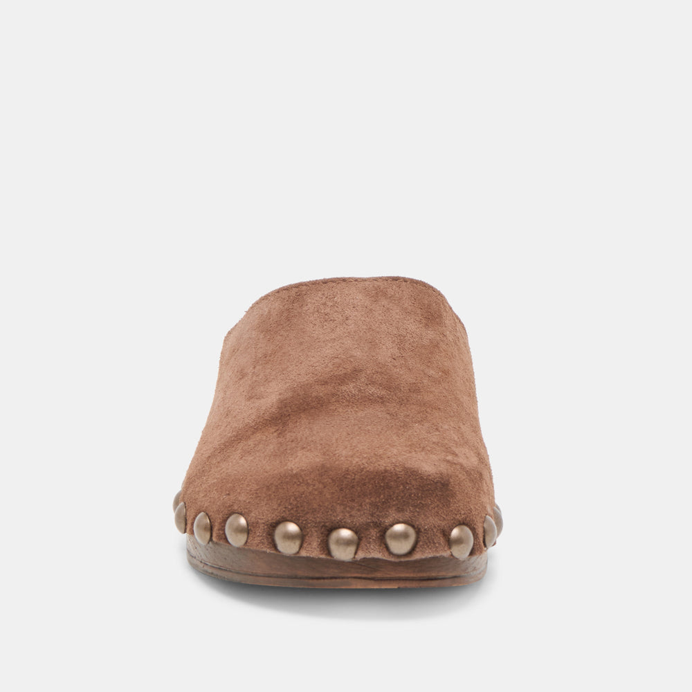 Alanis Brown Suede Flats / Dolce Vita