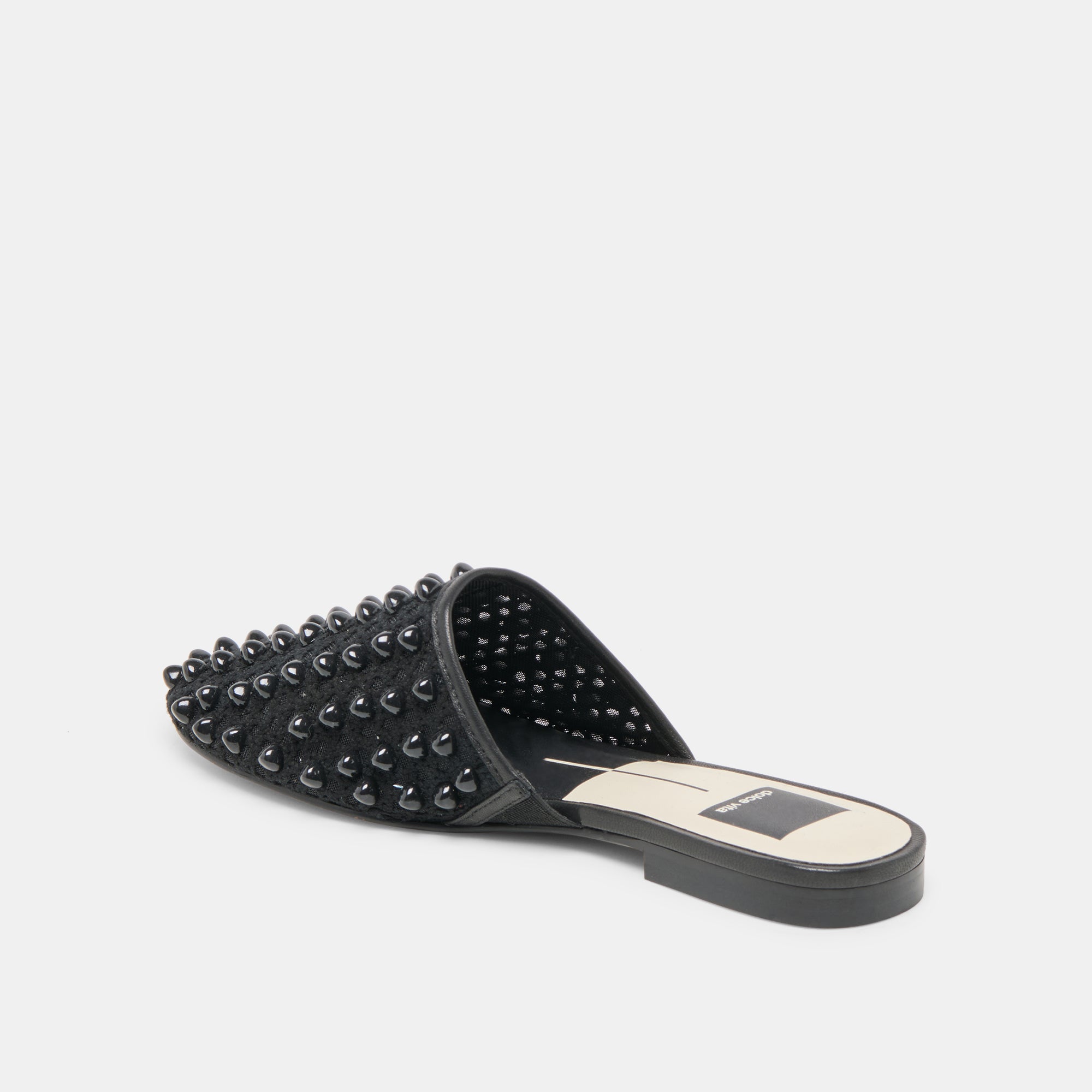 Rova Bead Onyx Beaded Mesh Flats / Dolce Vita