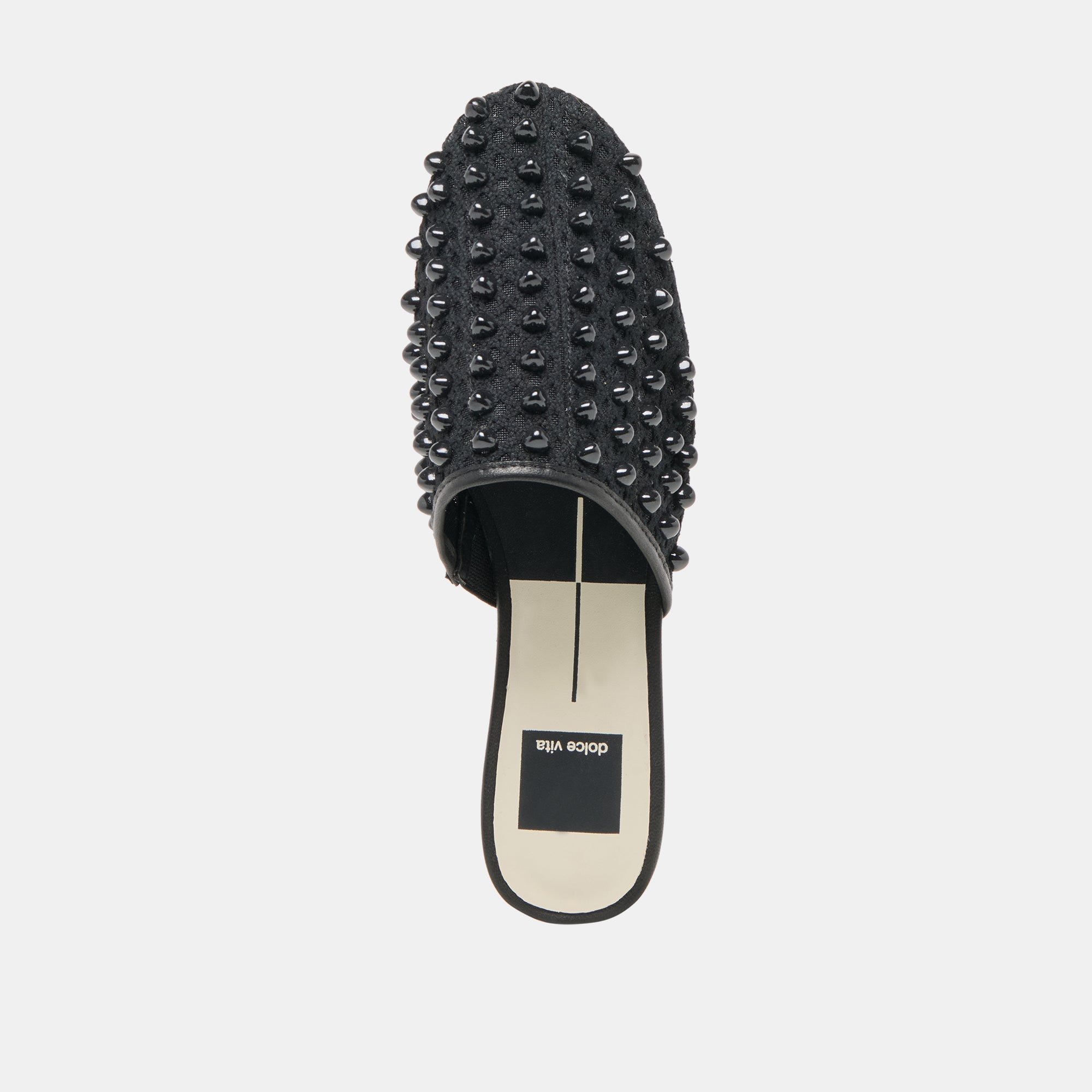 Rova Bead Onyx Beaded Mesh Flats / Dolce Vita