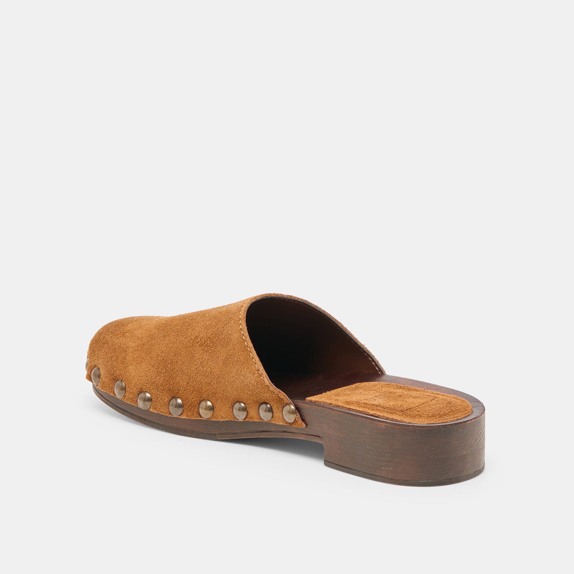Alanis Chestnut Suede Flats / Dolce Vita