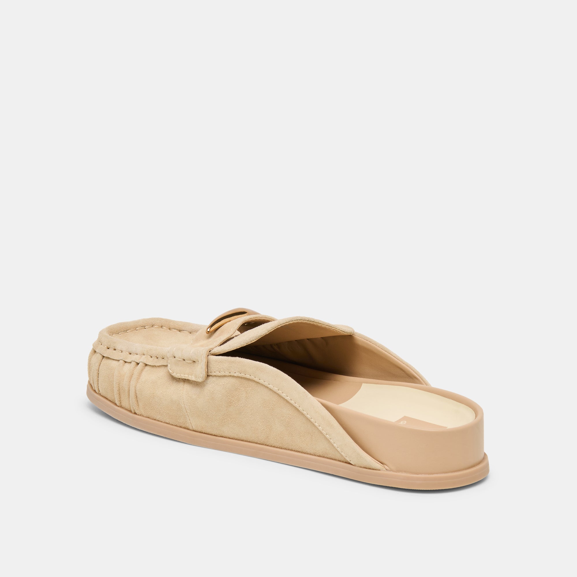 Jodero Almond Suede Flats / Dolce Vita