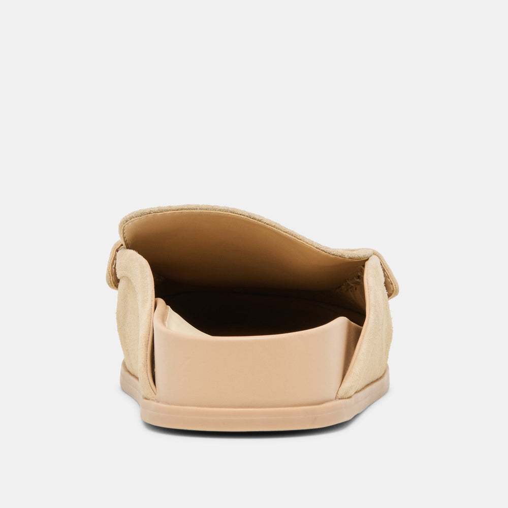 Jodero Almond Suede Flats / Dolce Vita