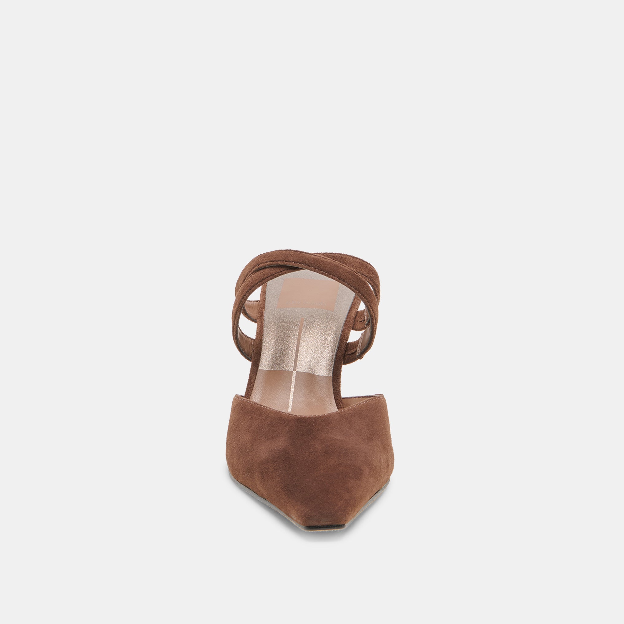Linore Dk Brown Suede Heels / Dolce Vita
