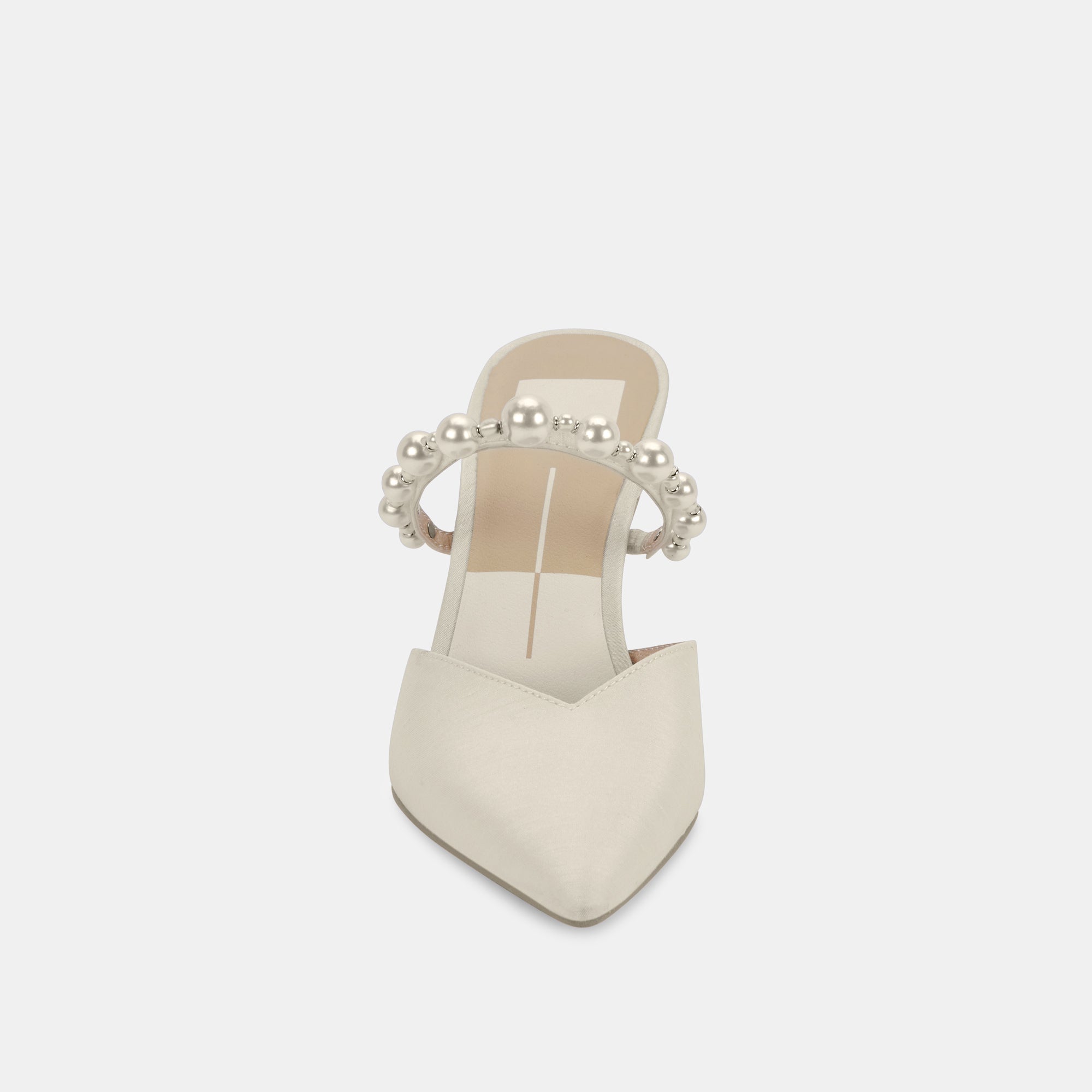 KANIKA Pearl Heels Vanilla Silk | Vanilla Silk Pearl Tapered Heels
 – Dolce Vita / Dolce Vita