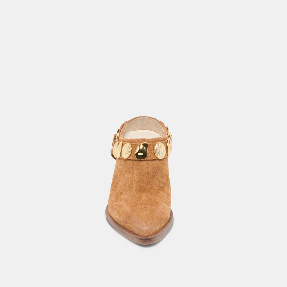 Kanyon Brown Suede Heels / Dolce Vita
