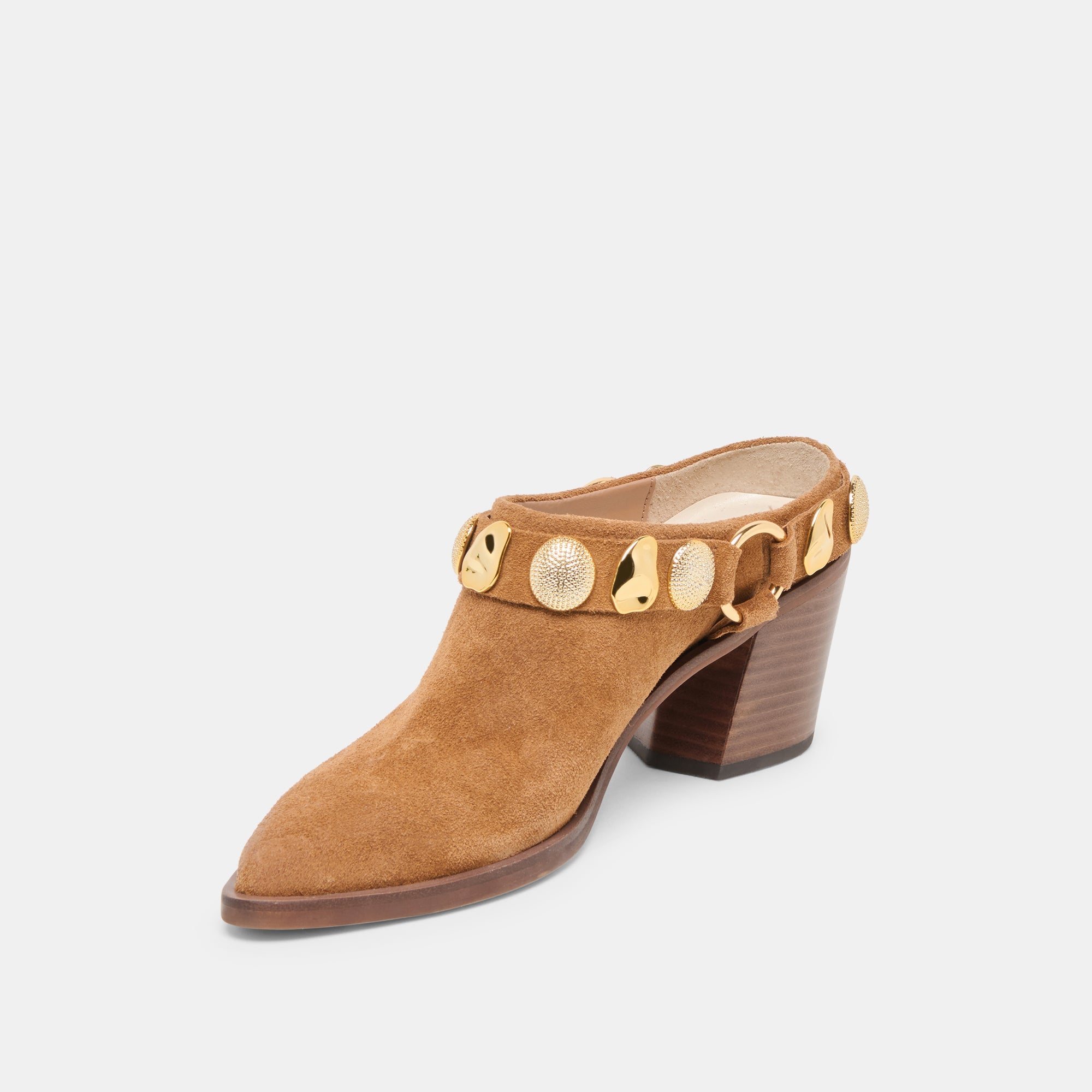 Kanyon Brown Suede Heels / Dolce Vita