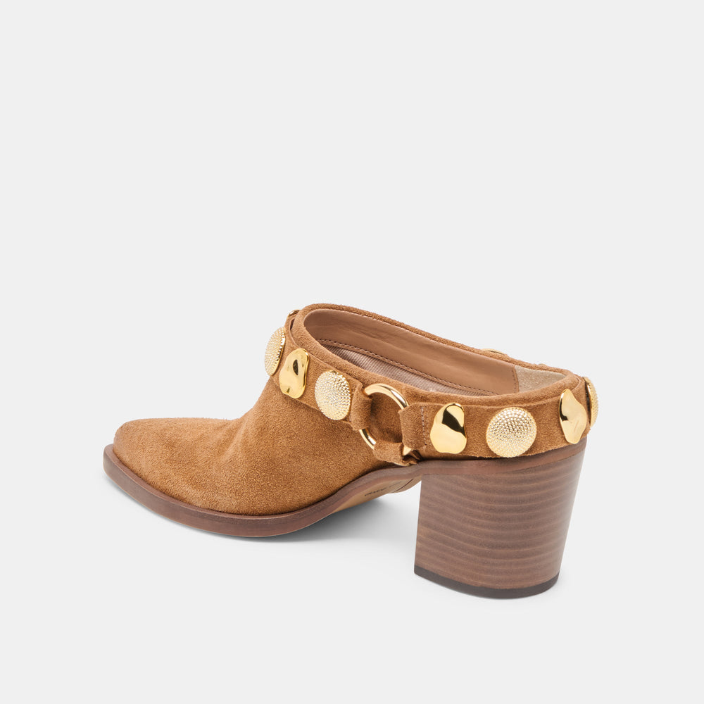 Kanyon Brown Suede Heels / Dolce Vita
