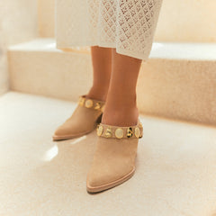 Kanyon Dune Suede Heels / Dolce Vita